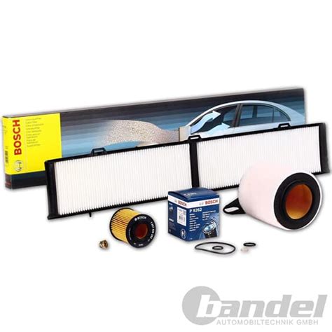 Bosch Filter Inspektions Satz Set Paket F R Bmw Er E E E E