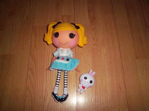 Lalaloopsy Alice In Wonderland Full Size Doll And Rabbit 1728542094