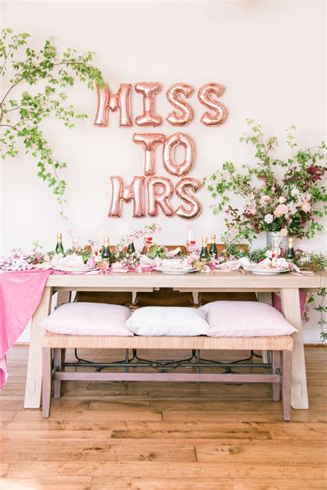 10 Bridal Shower Decorations At Home To Create A Memorable And Stylish Party