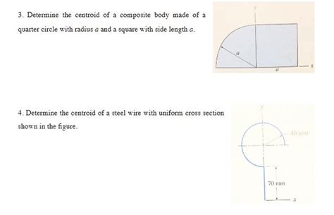 Solved 3 Determine The Centroid Of A Composite Body Made Of Chegg