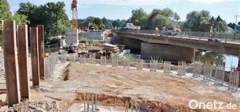 Behelfsbr Cke In Schwarzenfeld Wird Im September Fertig Onetz