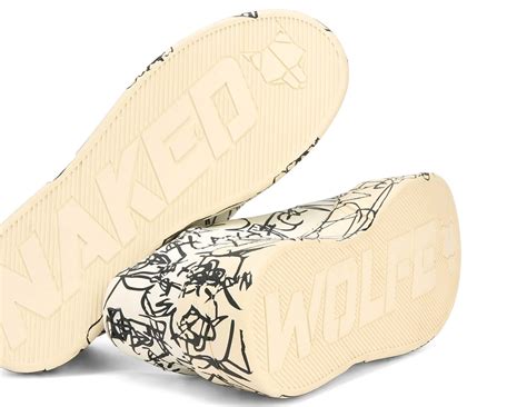 Gi Y Naked Wolfe Kosa Black Scribble Authentic Shoes