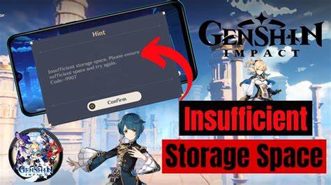 Fix Genshin Impact Insufficient Storage Space Problem On Android