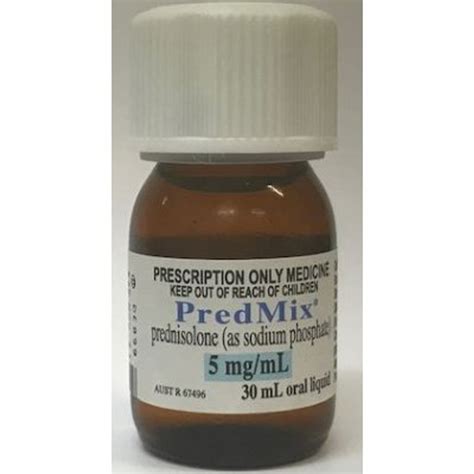 Predmix Prednisolone Oral 5mgml 30ml Pet Circle Pharmacy