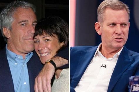 Jeremy Kyle Records Tv Interview With Sex Trafficker Ghislaine Maxwell