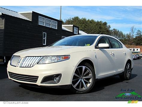 2009 White Suede Lincoln Mks Sedan 130587939 Car