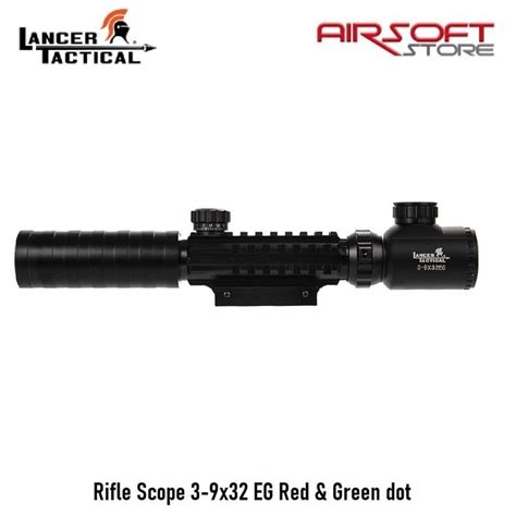 Rifle Scope X Eg Red Green Dot Airsoft Store