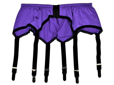 Premier Lingerie Purple Strap Lycra Panel Etsy Uk