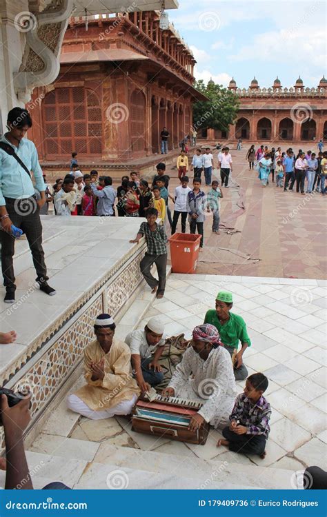 Fatehpur Sikri Interiors Of Fort Dargah And Palace Editorial Photo