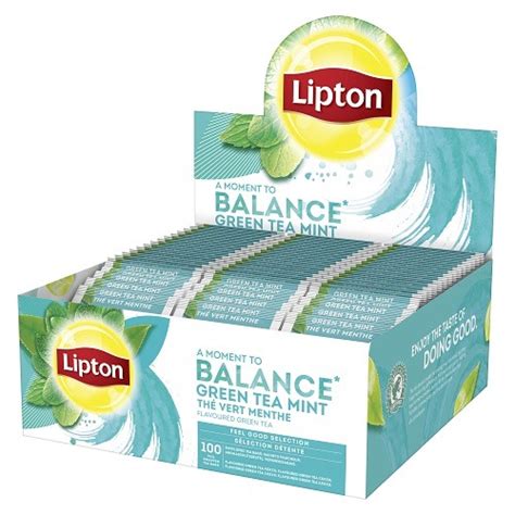 Lipton Groene Thee Munt FGS 100 Zk KoffiePartners