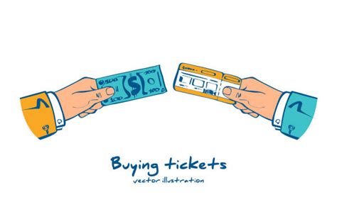 Hand Holding Tickets Illustrations Royalty Free Vector Graphics And Clip