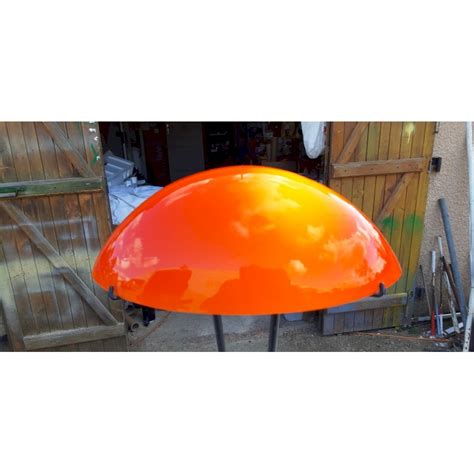 Lampe Vintage En Opaline Orange Et Blanche Noir Orange Fer Opaline