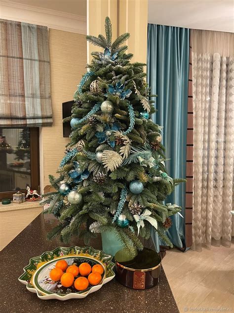 Ёлка 90 см из живой хвои Нобилис Новогодняя елка купить в интернет ...