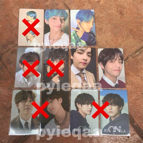 Sold Wts Bts V Taehyung Photocard Hobbies And Toys Collectibles And Memorabilia K Wave On Carousell