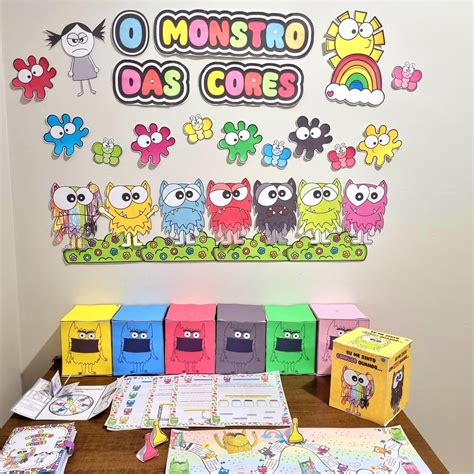 Projeto Monstro Das Cores Educação Infantil - RETOEDU