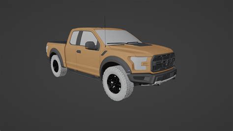 STL file Ford Raptor 2017 🚙 (OBJ)・3D printing model to download・Cults