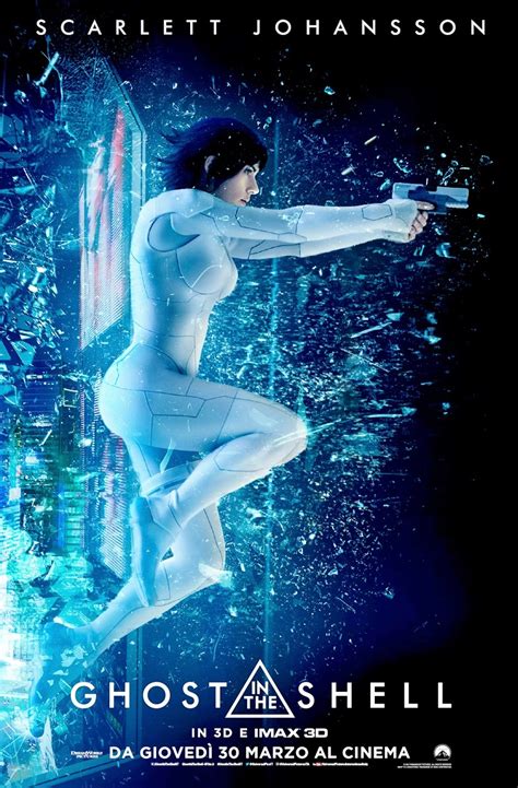 Ghost In The Shell Nuove Locandine Italiane Del Film Live Action