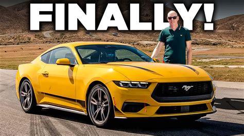 2024 Ford Mustang INSANE First Drive Review YouTube