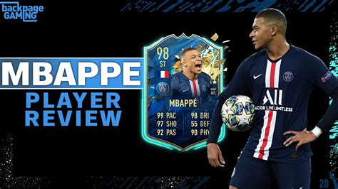 Mbappe Tots Fifa 19 96 Tots Mbappe Player Review Team Of The