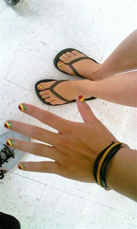 Rasta Nails I Love Nails Dream Nails How To Do Nails Pretty Nails