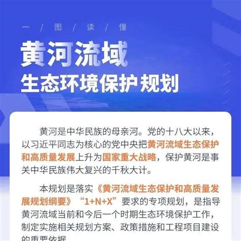 一图读懂丨《黄河流域生态环境保护规划》孙鲁来源生态