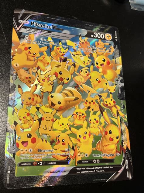 Mavin Pikachu V Union Jumbo Promo Pokemon Th Anniversary Card Box Fresh