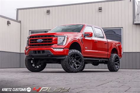 Ford F150 Raptor 4play Wheels 4pf6 22x10 35x12 5x22 Nitto Tire Mc Customs Oe Wheels