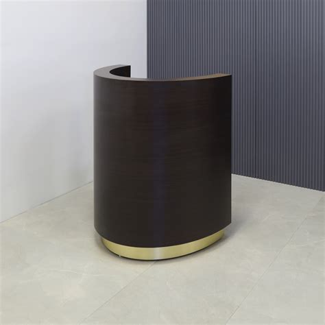 Lima Round Podium Custom Reception Desk