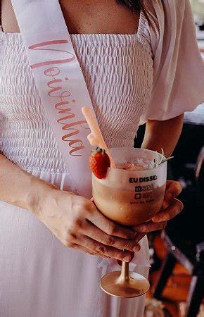 Canudo Divertido Bege Chá de Lingerie Pinto Fun Personalize