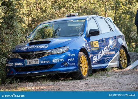 Rally Hill Climb Subaru Impreza Wrx 3 Editorial Stock Image Image Of