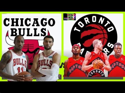 CHICAGO BULLS VS TORONTO RAPTORS LIVE SCORE NBA SEASON 2023 YouTube