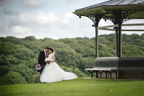 The Bandstand In Roundhay Park Provides A Stunning Backdrop For The