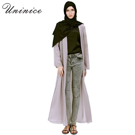 UNINICE Cardigan Abaya Muslim Clothing Islam Clothing Abaya Dubai Long