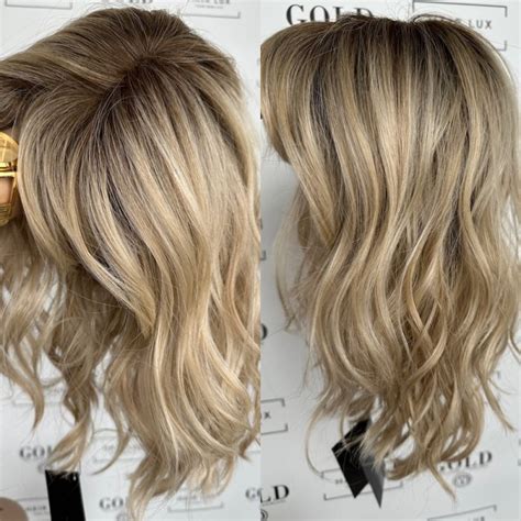 Peruka syntetyczna Tea Rose Tress Leches blonde falowane włosy cm Hair Lux