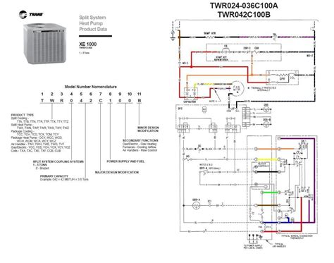 Trane Wiring Diagram Lookup