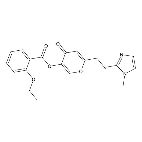 Buy Methyl H Imidazol Yl Thio Methyl Oxo H Pyran Yl