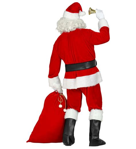 Professional Ultra Velvet Santa Claus Suit Christmas Costume