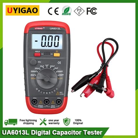 UYIGAO Professional Digital Capacitor Tester Medidor De Capacit Ncia