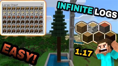 Simple Automatic Tree Farm Minecraft Tree Farm Bedrock Edition Tree Farm Minecraft Mcpe