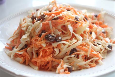 Classic Coleslaw With Raisins Recipe