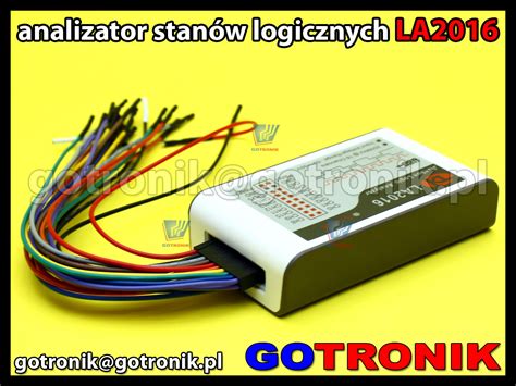 LA2016 analizator stanów logicznych 16 kanałowy