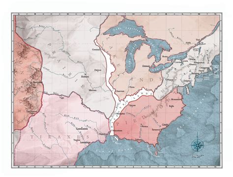 New Map of the RED QUEEN WORLD! - Victoria Aveyard