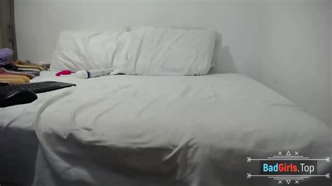 Skinny Big Booty Hairy Teen Babe Webcam Teasing Show
