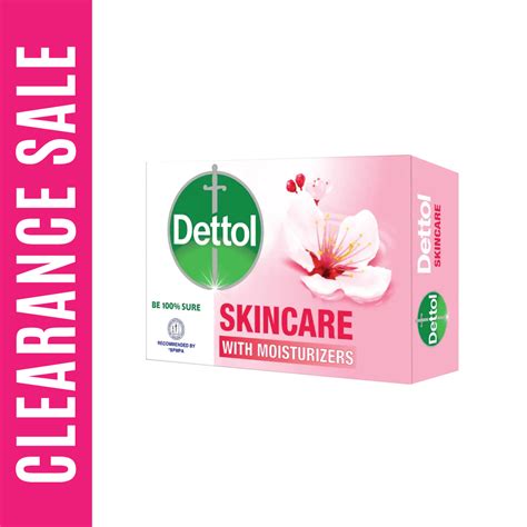 Dettol Soap Skincare 75g With Moisturizers Expiry Date 19 04 2024