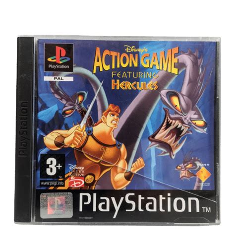 Disneys Action Game Featuring Hercules Ps1 Mint Complete Appleby