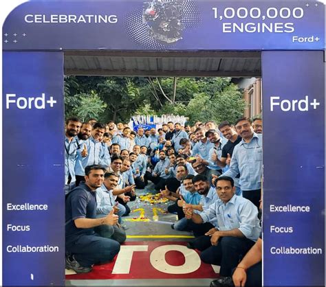 Ford Sanand Engine Plant Celebrates Production Milestone