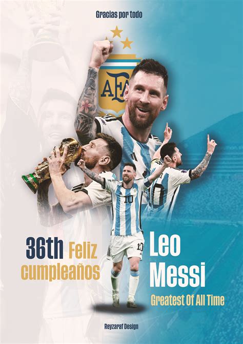 Leo Messi Birthday Tribute by reyzaraf on DeviantArt