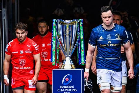 Finale Champions Cup Leinster Toulouse à Tottenham heure chaîne