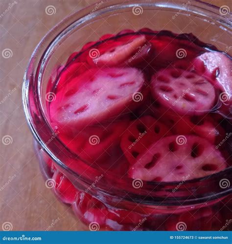 Lotus Root Stock Image Image Of Organic Foodpreservation 155724673