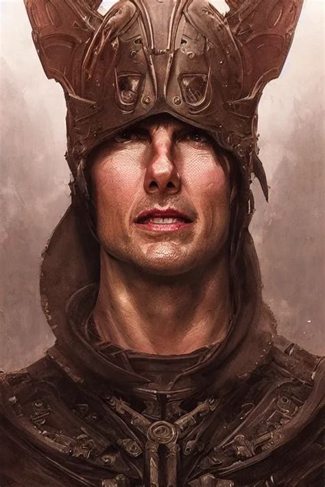 Portrait Of Tom Cruise As Inquisitor Of Holy Church Stable Diffusion